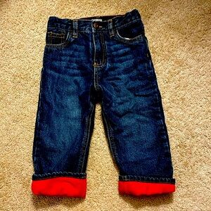 Fleece Lined Jeans